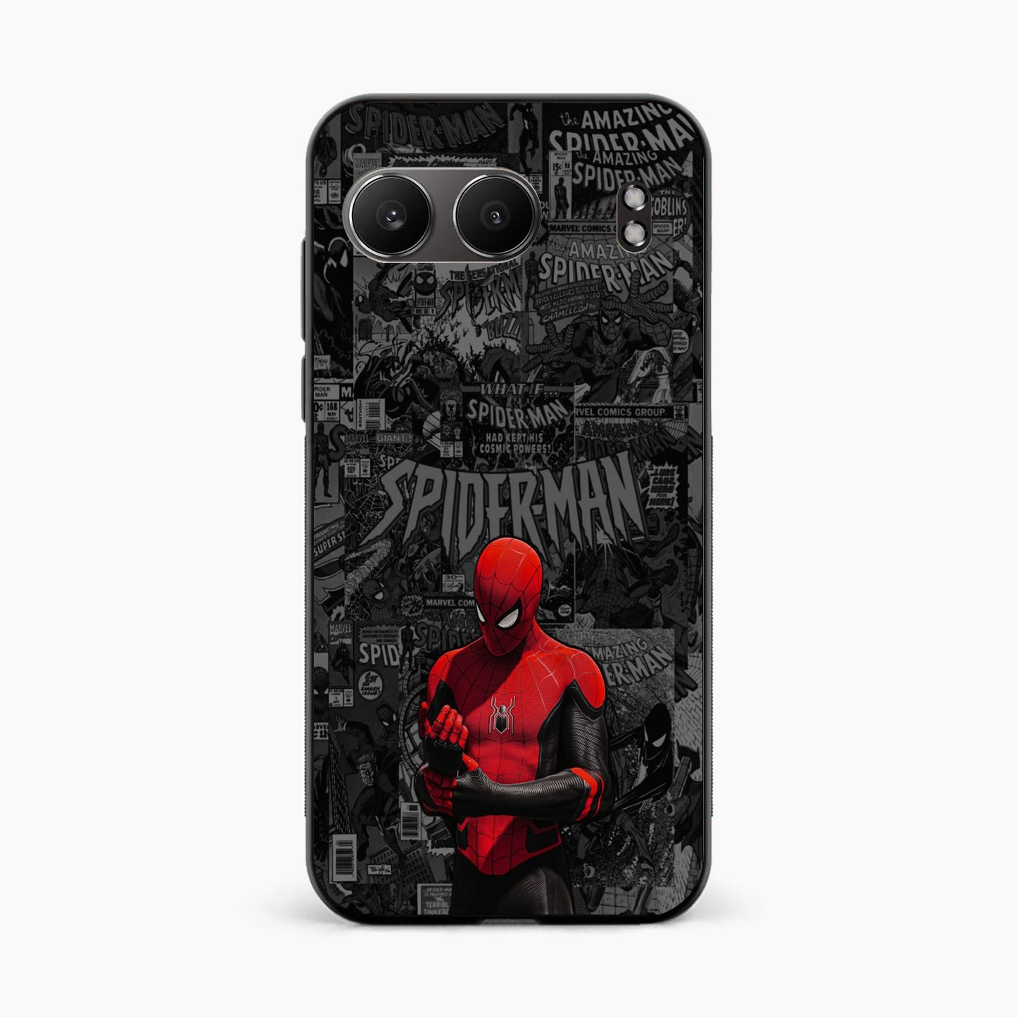 Spider Man Black Theme OnePlus Nord 4 5G Back Cover