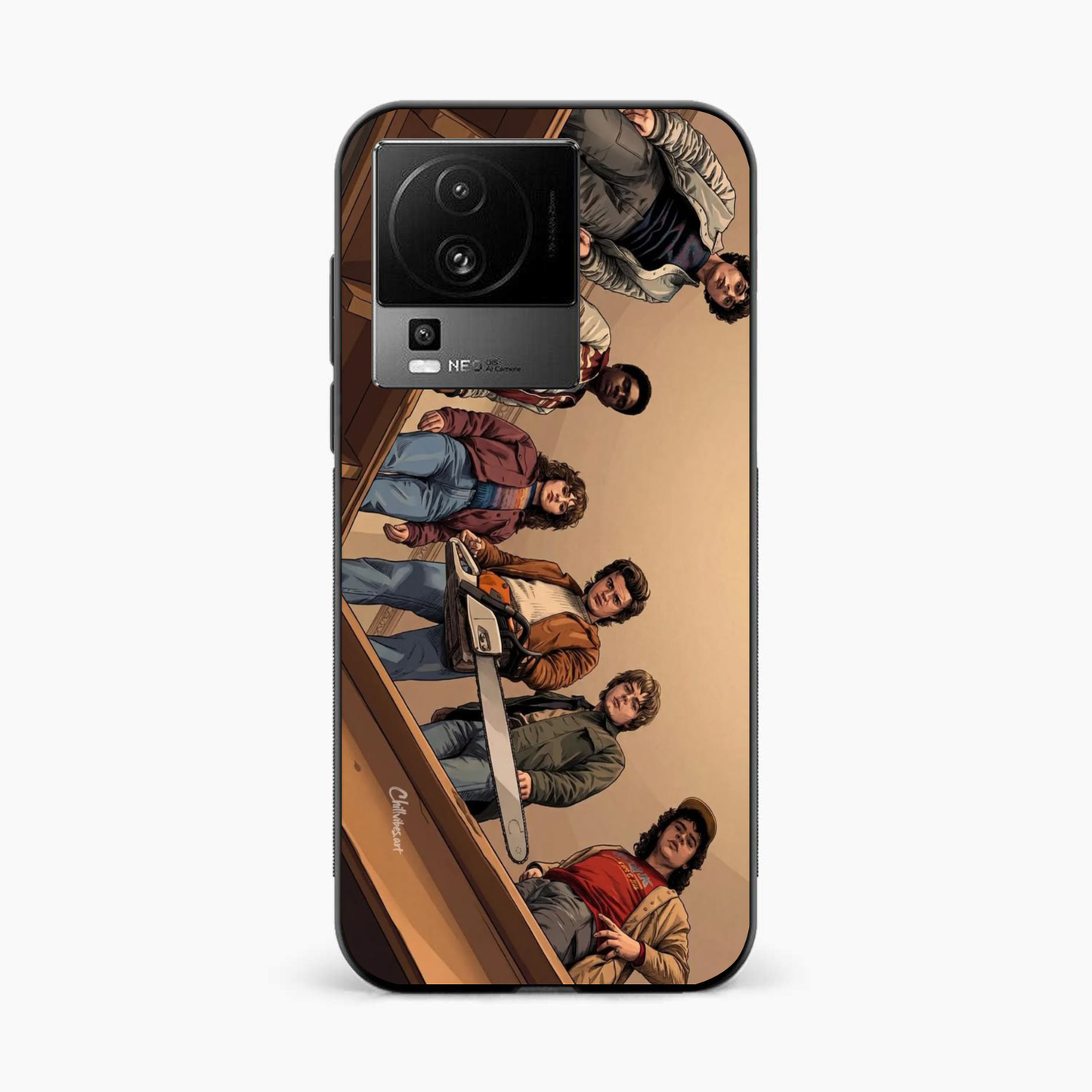 Stranger Squad Iqoo Neo 7 Pro 5G Chainsaw Back Cover