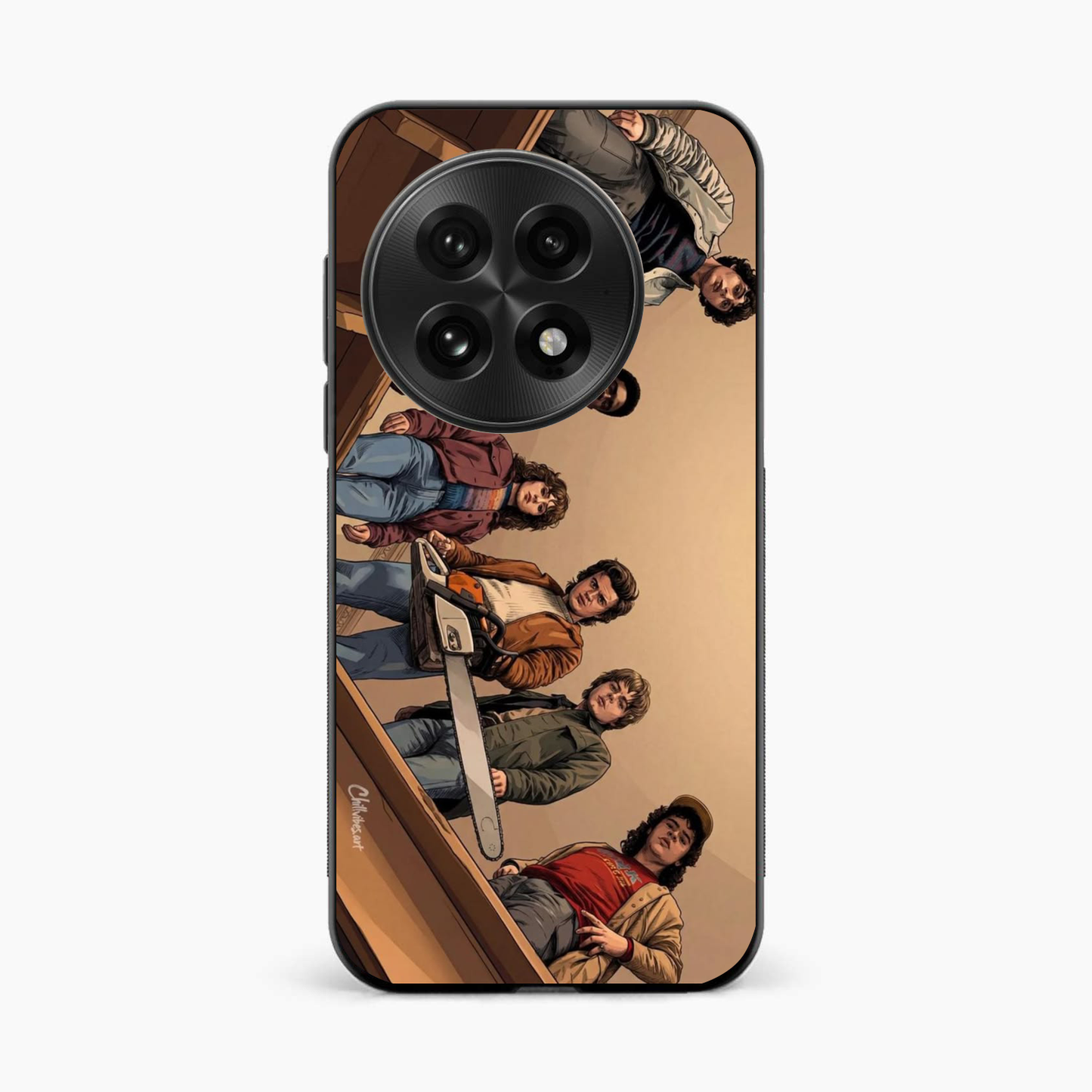 Stranger Squad OnePlus 13R Chainsaw Back Cover