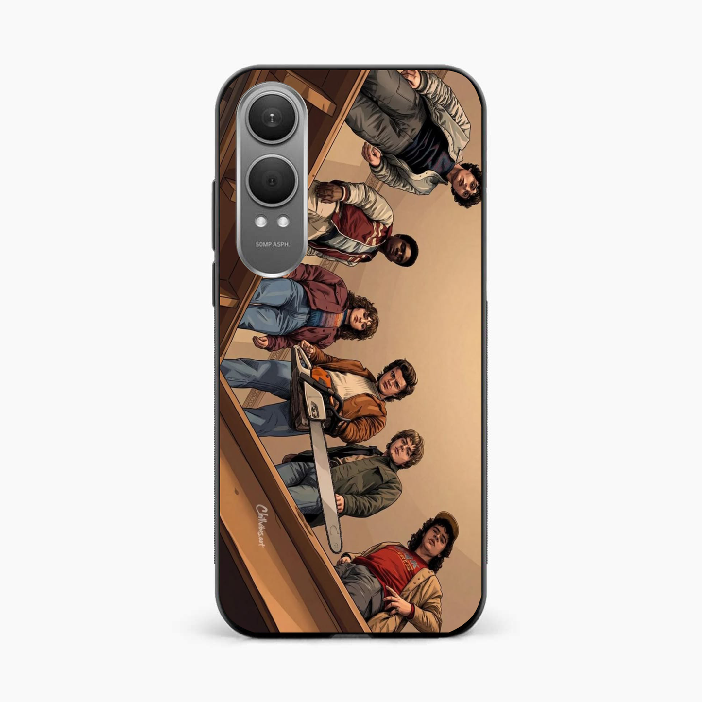 Stranger Squad OnePlus Nord CE 4 Lite Chainsaw Back Cover