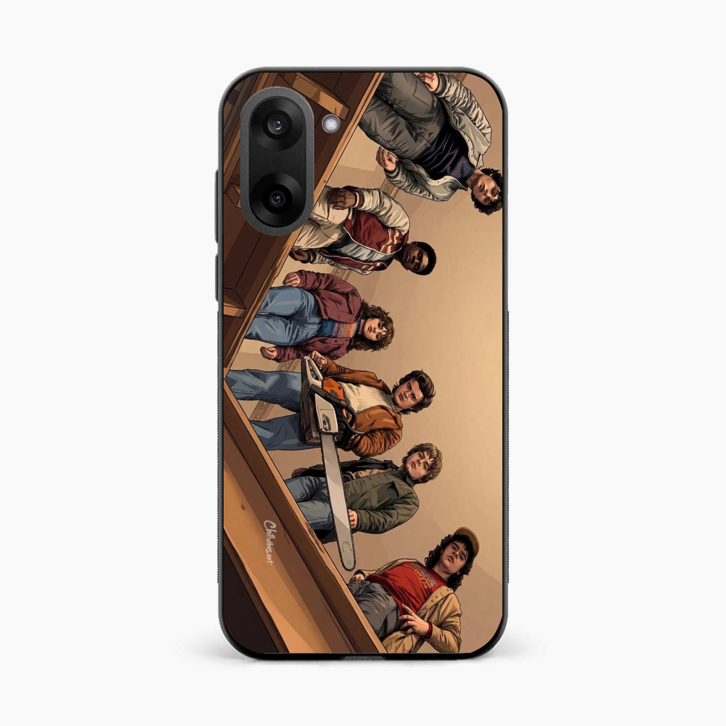 Stranger Squad OnePlus Nord CE 5 5G Chainsaw Back Cover