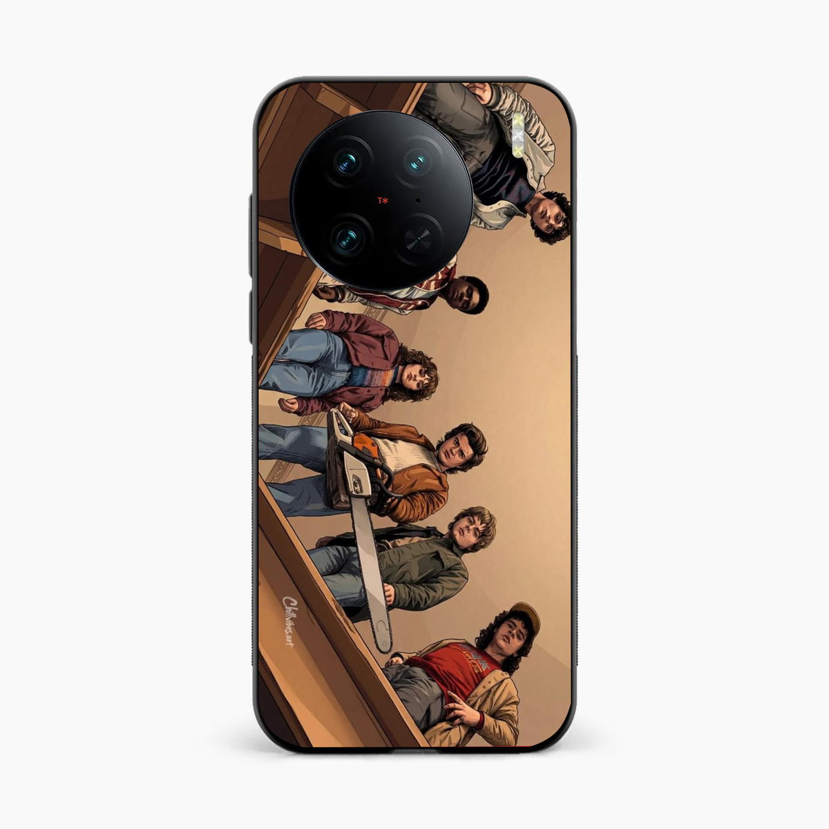 Stranger Squad Vivo X90 Pro Chainsaw Back Cover