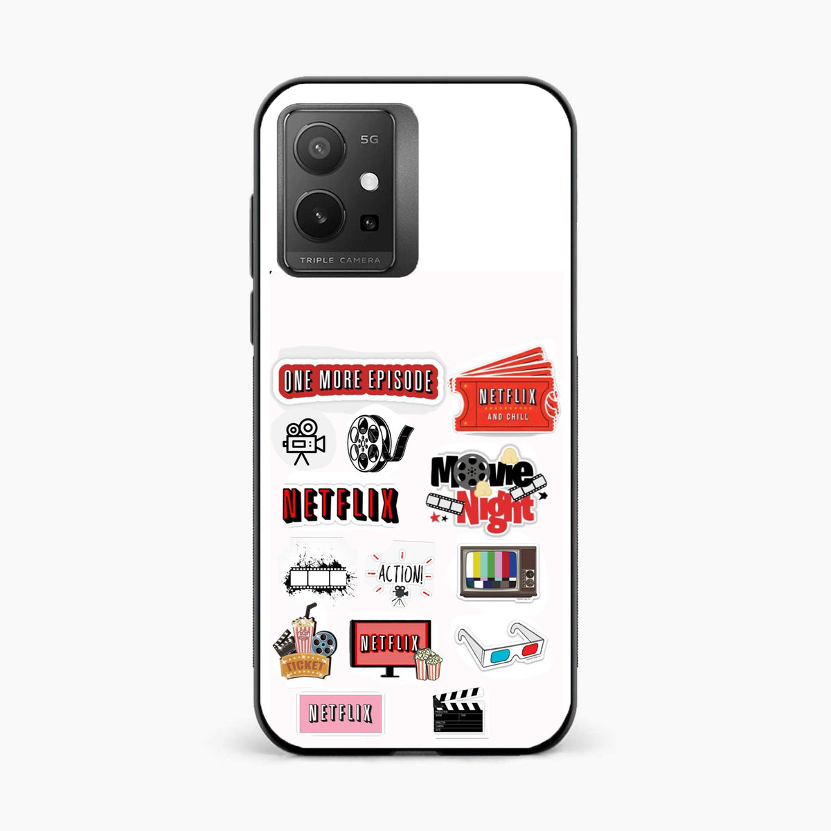 Movie Lover Vivo T1 5G Aesthetic Back Cover