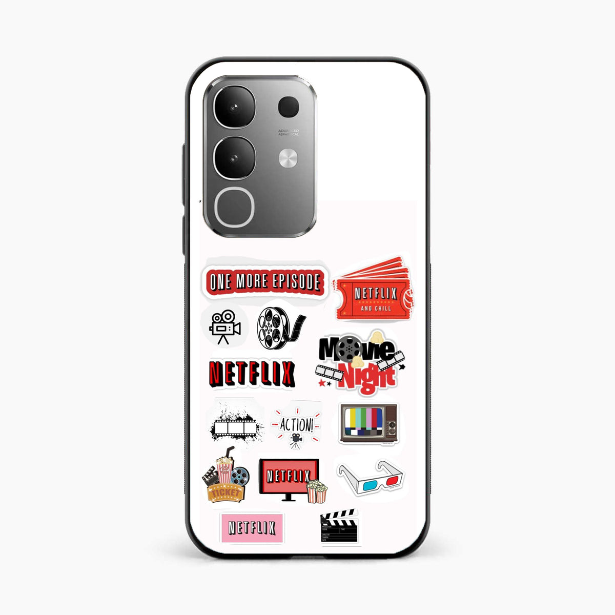 Movie Lover Vivo T4x 5G Aesthetic Back Cover