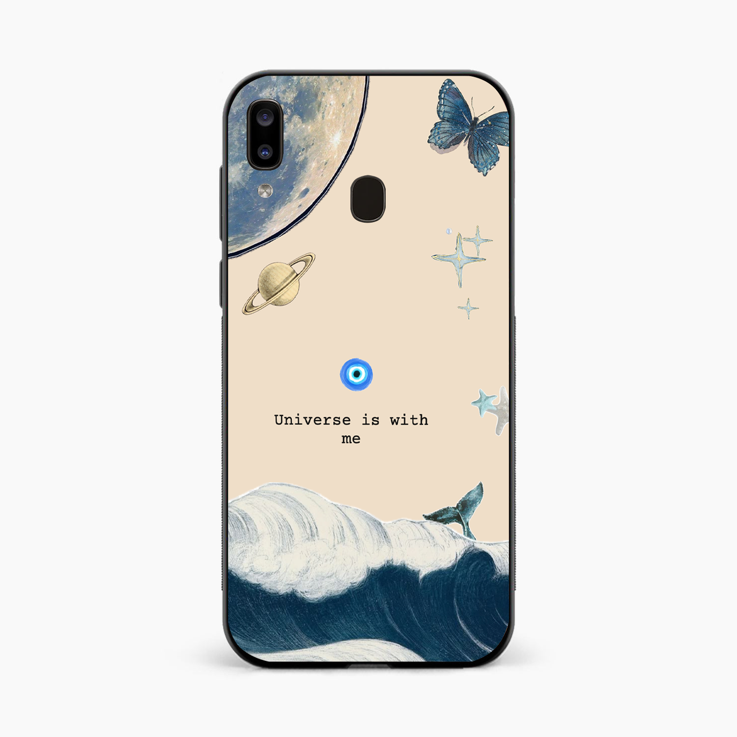 Universe With Me Samsung A20 Back Cover