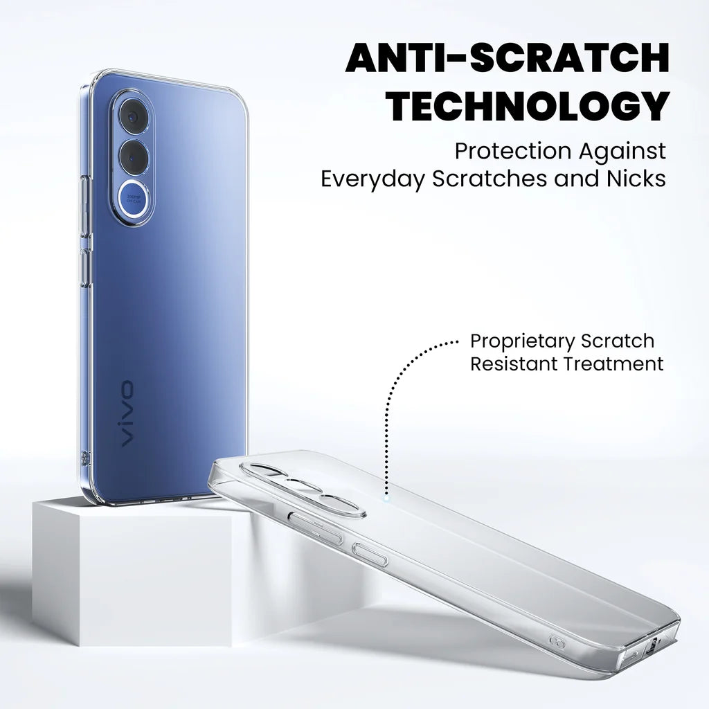 Vivo V70 FE Anti-Yellow Clear Back Case