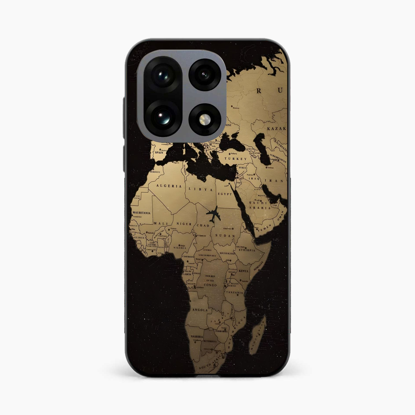 World Map OnePlus 15 5G Back Cover