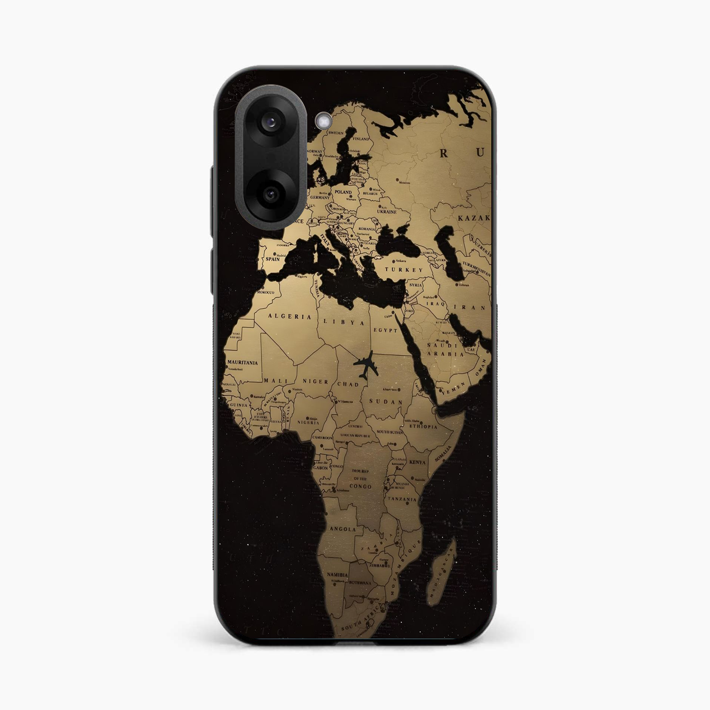 World Map OnePlus Nord CE 5 5G Back Cover