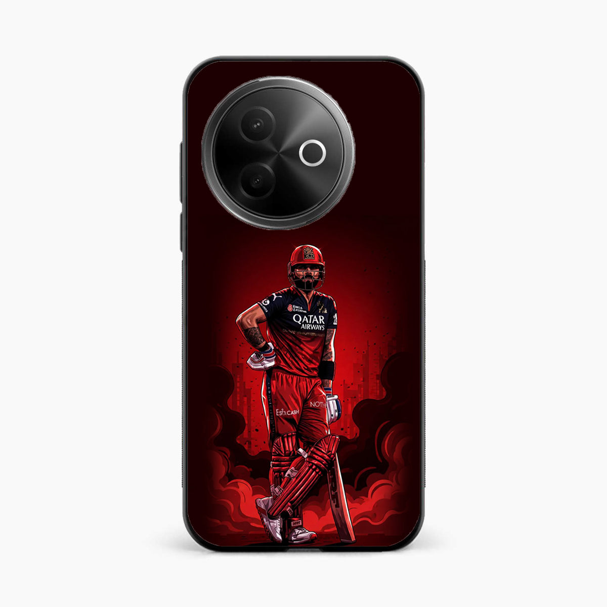 King Kohli Red Art Vivo Y39 5G Back Cover