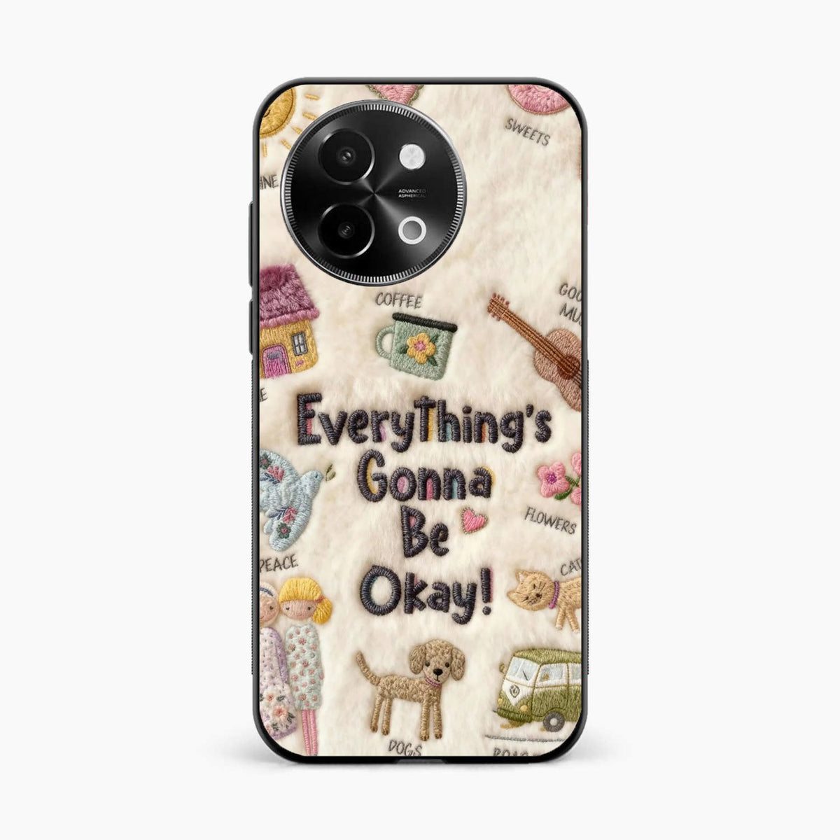 Cozy Happiness Collection Vivo Y58 5G Back Cover