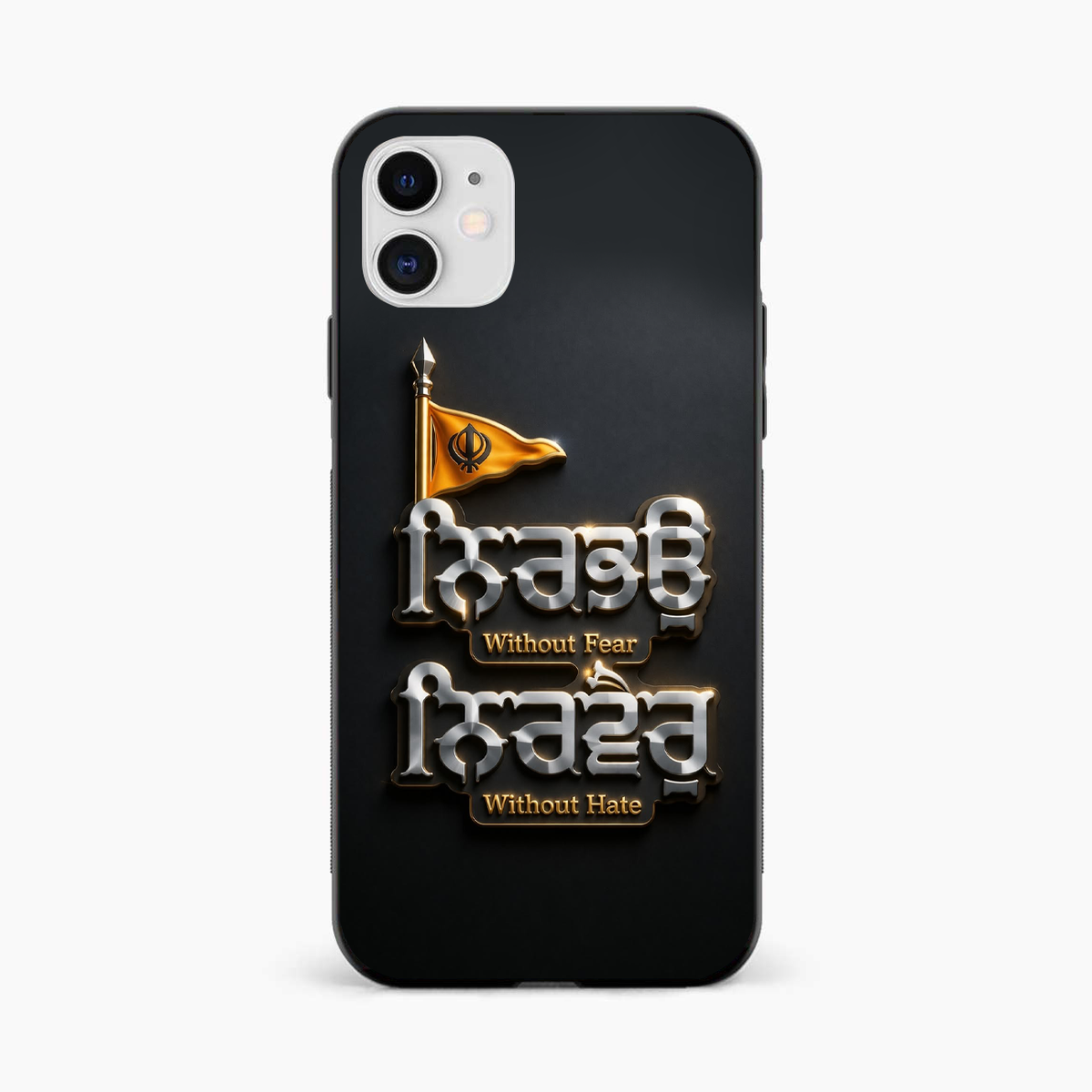 Khalsa Pride–Nirbhau Nirvair iPhone 12 Back Cover