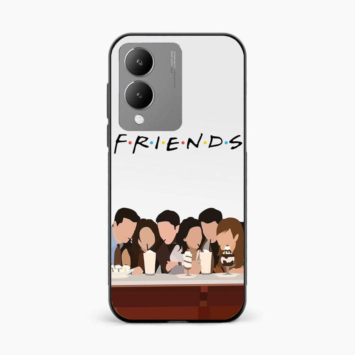 Friends Forever Vibes Vivo Y17s Back Cover