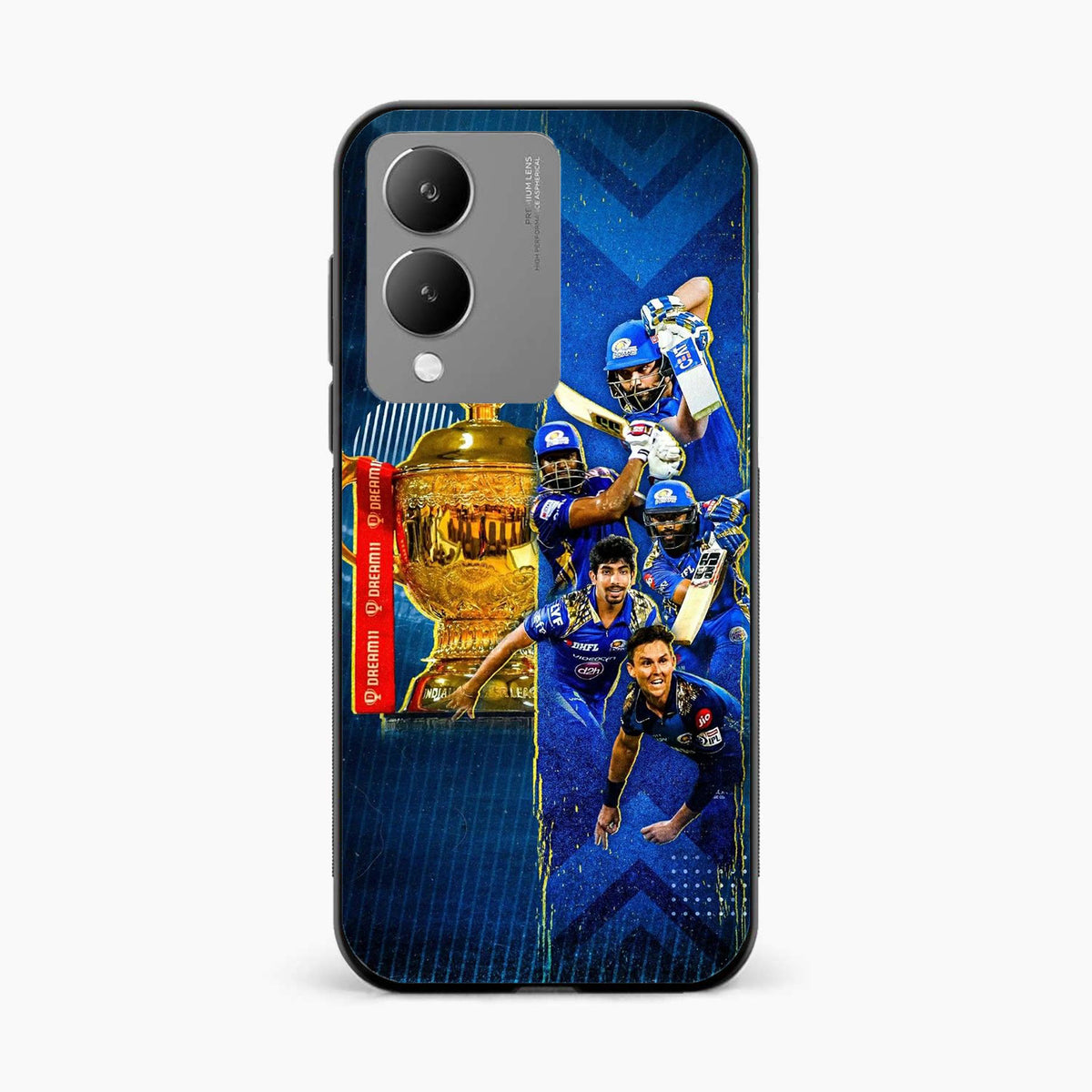Mumbai Indians Champions Edition Vivo Y17s Back Cover