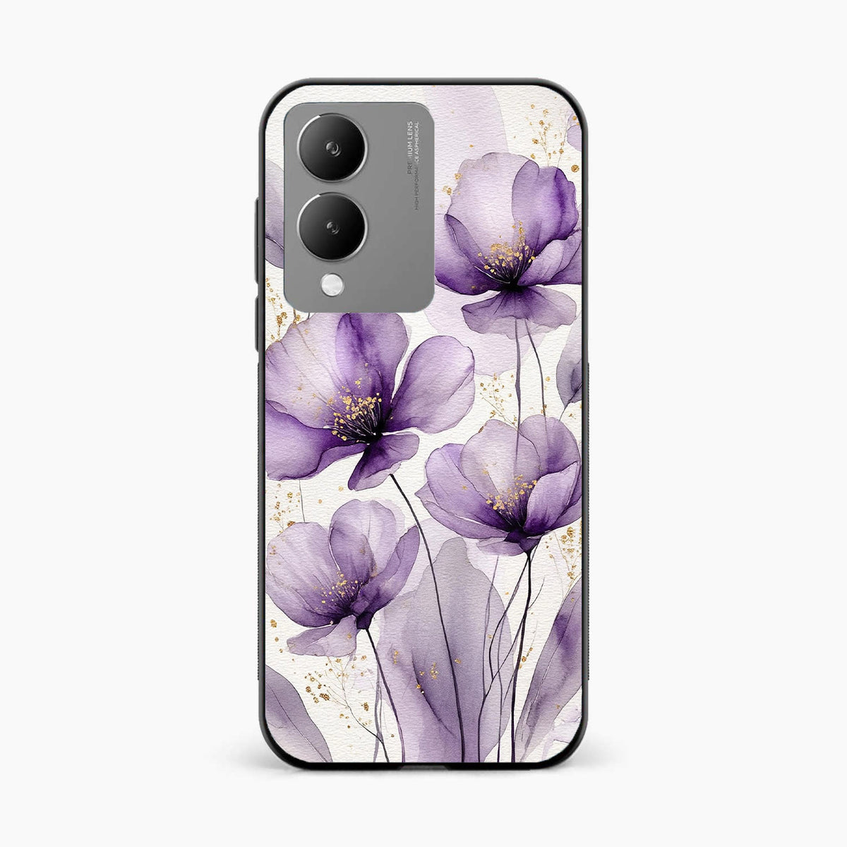 Lavender Bloom Elegance Vivo Y17s Back Cover