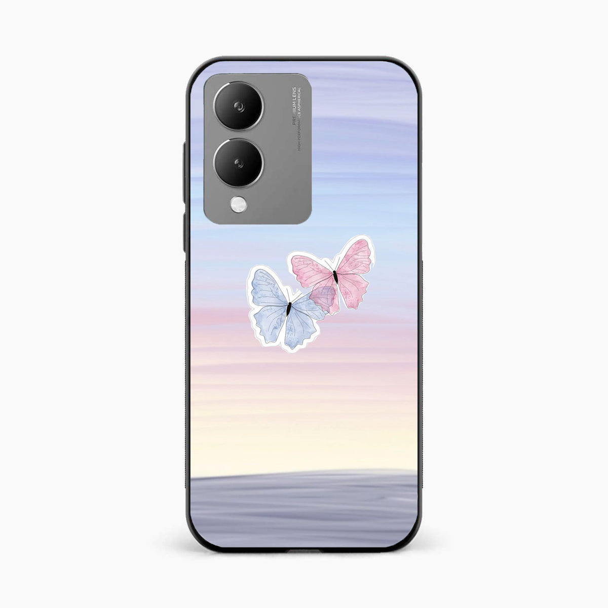 Minimal Butterfly Vivo Y17s Back Cover