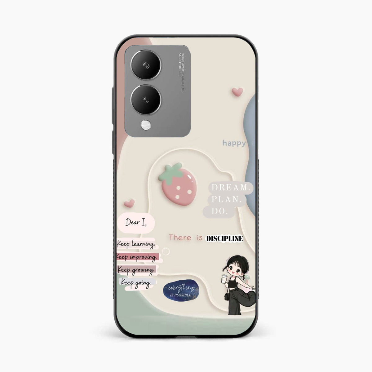Dream Plan Do Vibes Vivo Y17s Back Cover