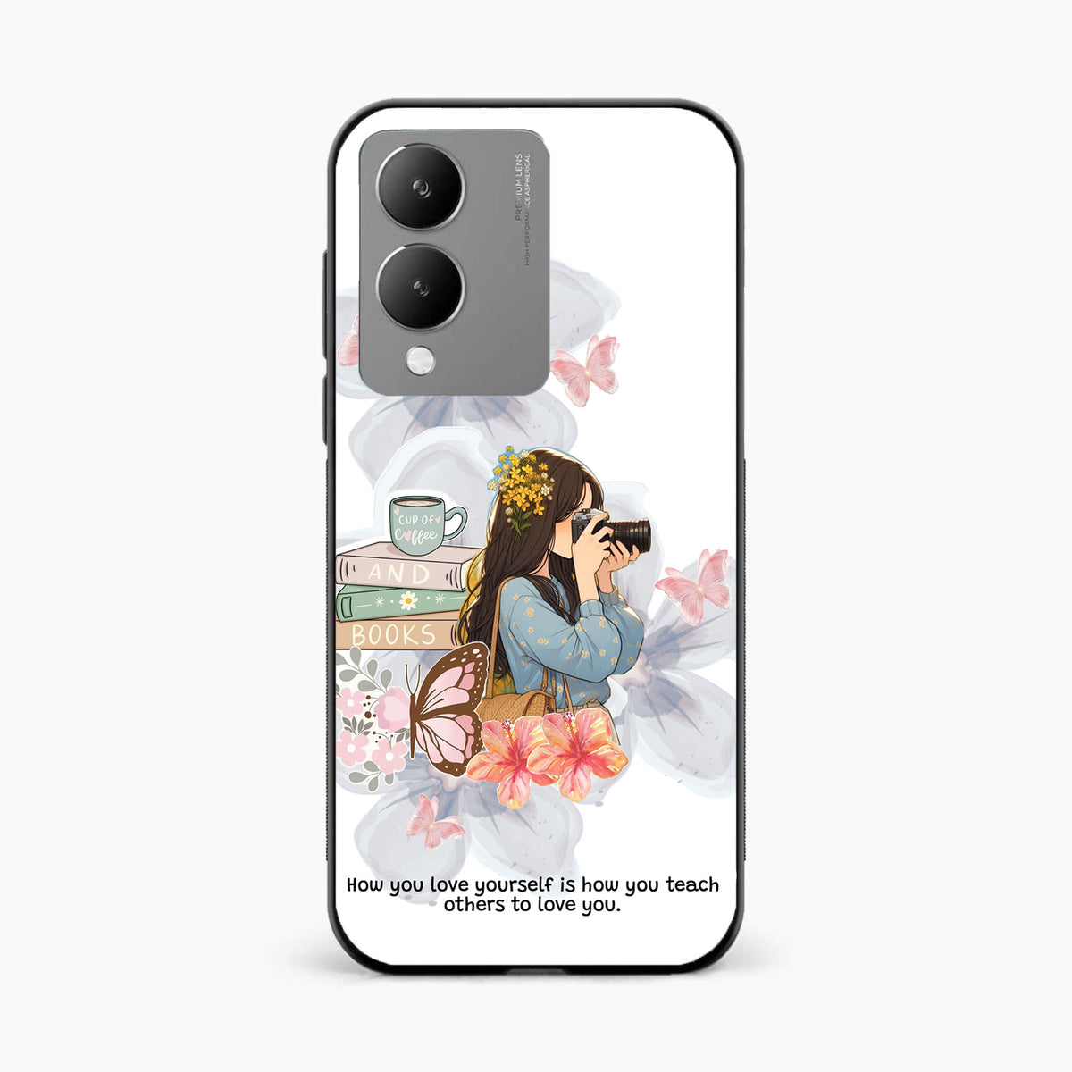 Soft Girl Energy Vivo Y17s Back Cover
