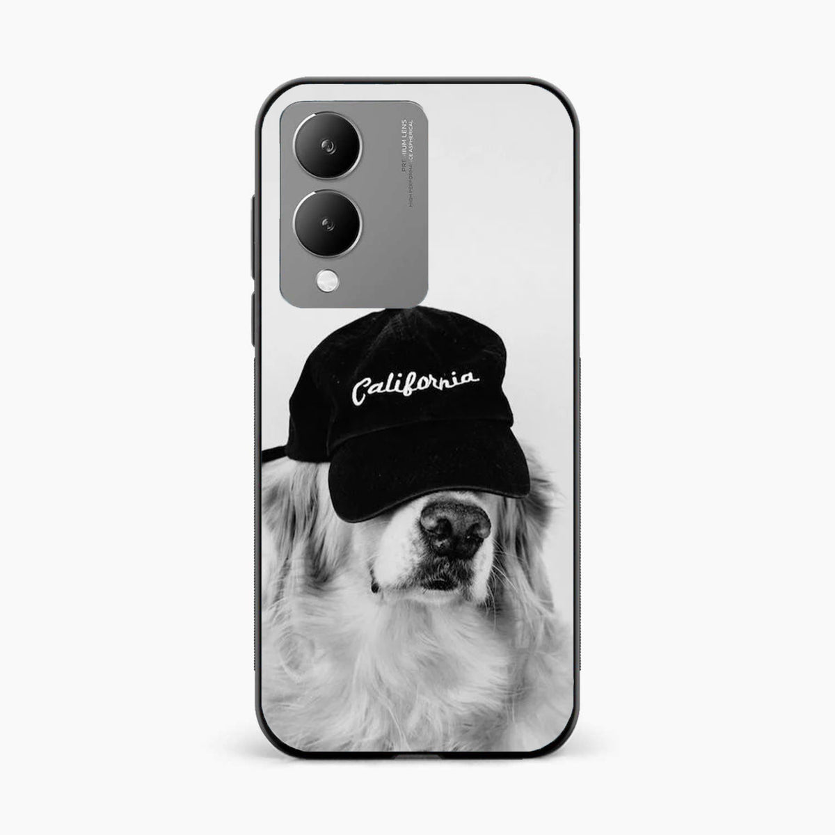 Black & White Vivo Y17s Back Cover