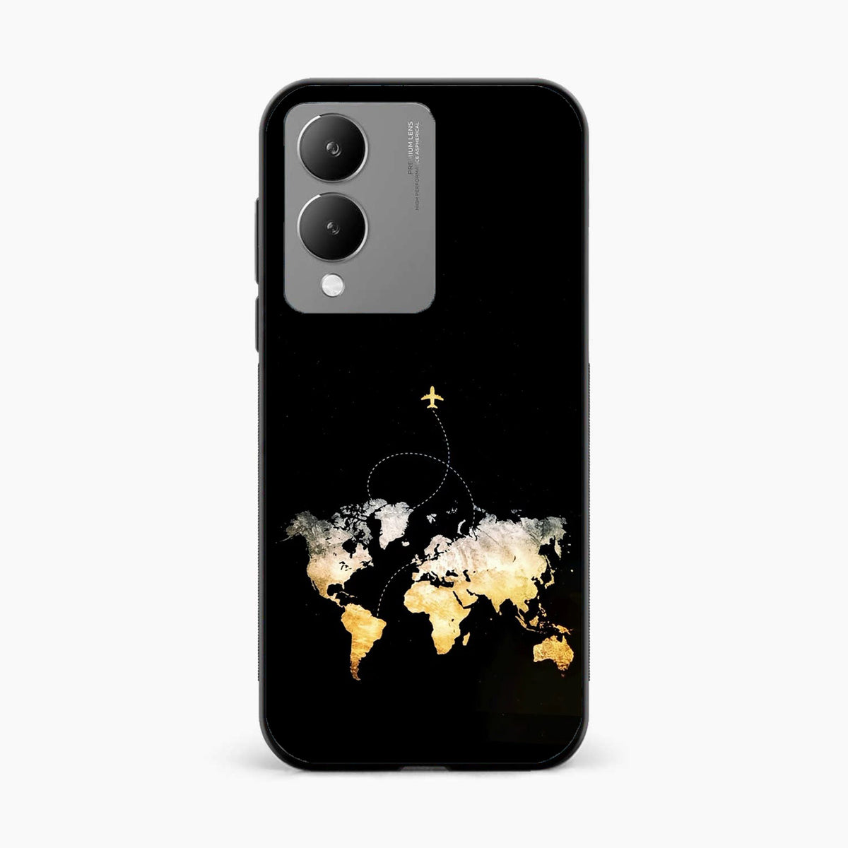 Fly Across The World Vivo Y17s Back Cover