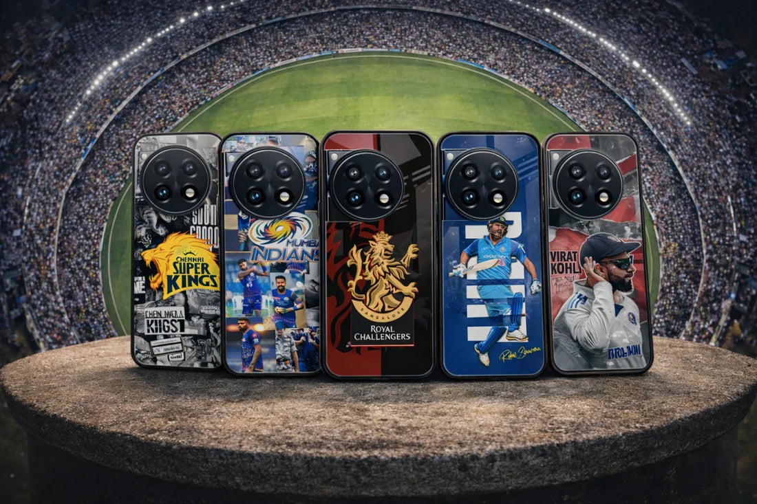 Cricket Lover OnePlus 11R Back Covers – Kohli, Rohit Sharma & IPL Team Designs