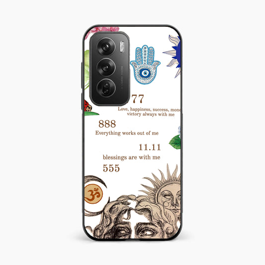 Manifestation Vibes Oppo Reno 12 5G Back Cover
