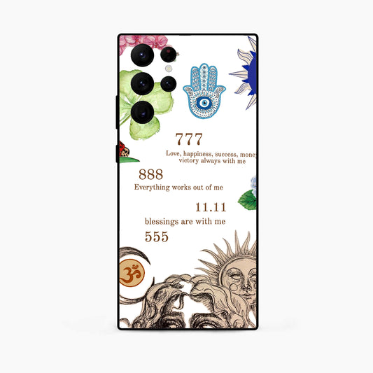 Manifestation Vibes Samsung S25 Ultra Back Cover