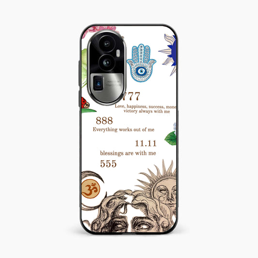 Manifestation Vibes Oppo Reno 10 Pro Plus 5G Back Cover