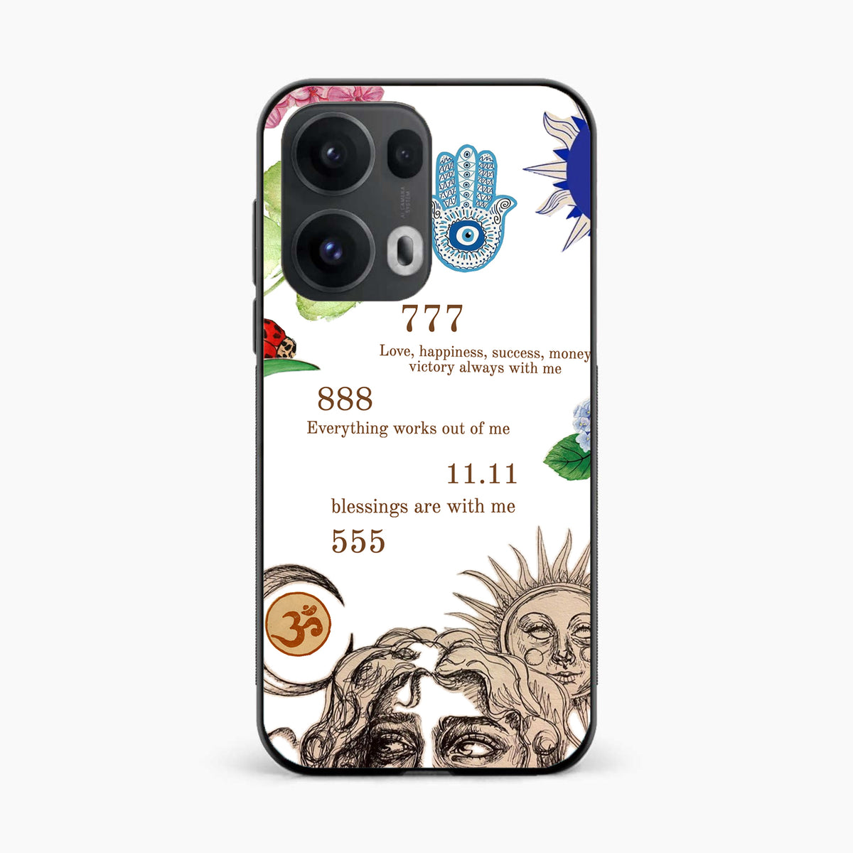 Manifestation Vibes Oppo Reno 13 Pro 5G Back Cover