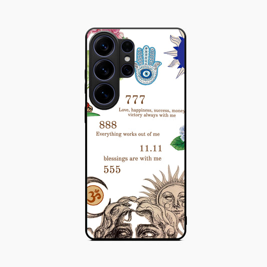 Manifestation Vibes Samsung S26 Ultra Back Cover