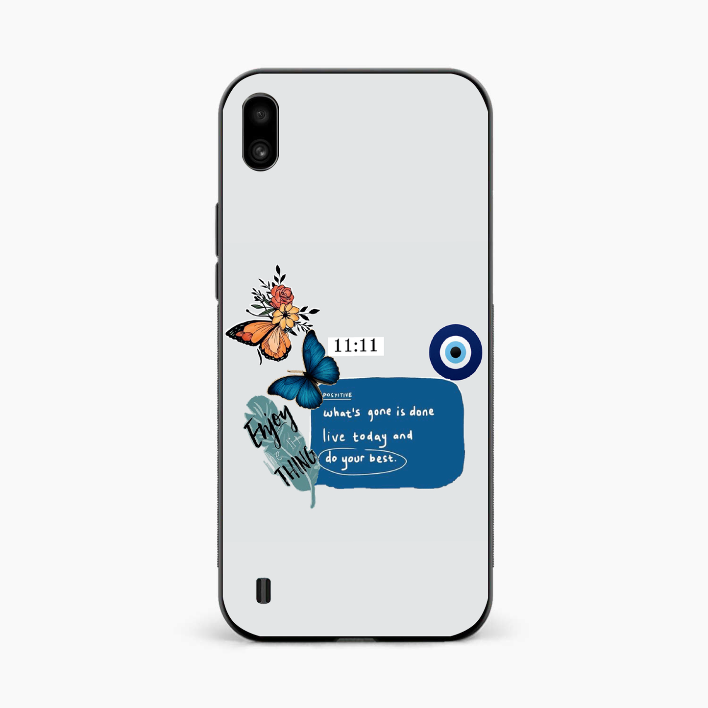 11:11 Positive Vibes Samsung A10 Back Cover