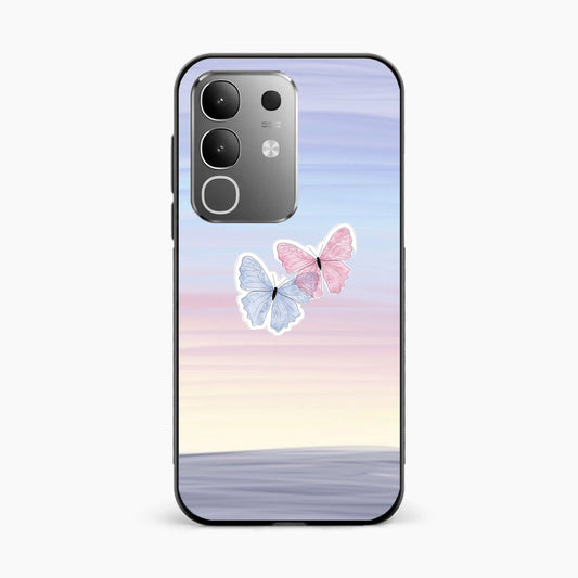 Minimal Butterfly Vivo T4x 5G Back Cover