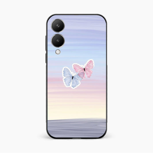 Minimal Butterfly Vivo Y28 5G Back Cover