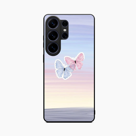 Minimal Butterfly Samsung S26 Ultra Back Cover