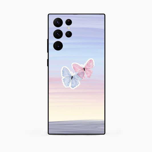 Minimal Butterfly Samsung S25 Ultra Back Cover