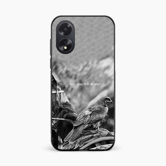 Punjabi Warrior Baaz Oppo A38 Back Covers