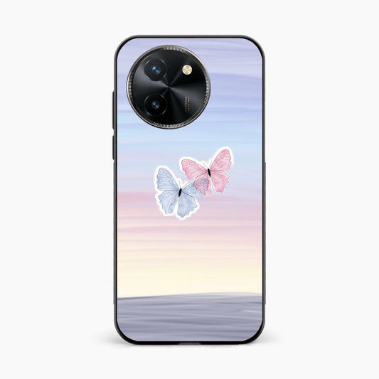Minimal Butterfly Vivo T3x 5G Back Cover