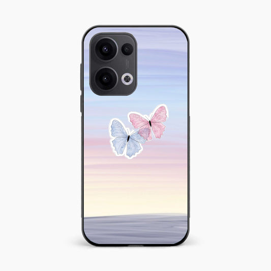 Minimal Butterfly Oppo Reno 13 5G Back Cover