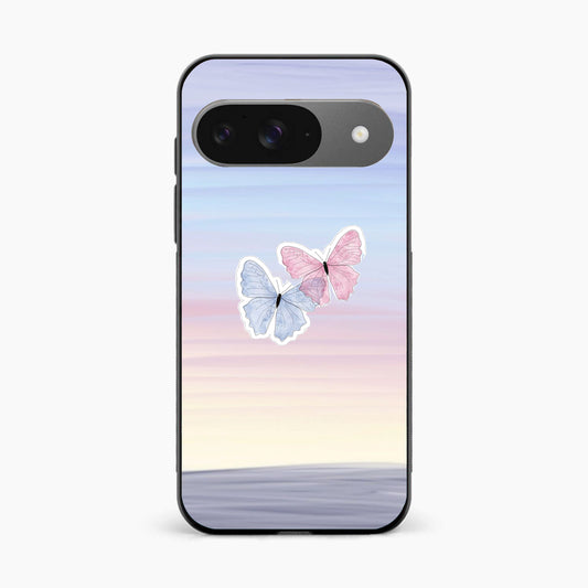 Minimal Butterfly Google Pixel 9 Back Cover
