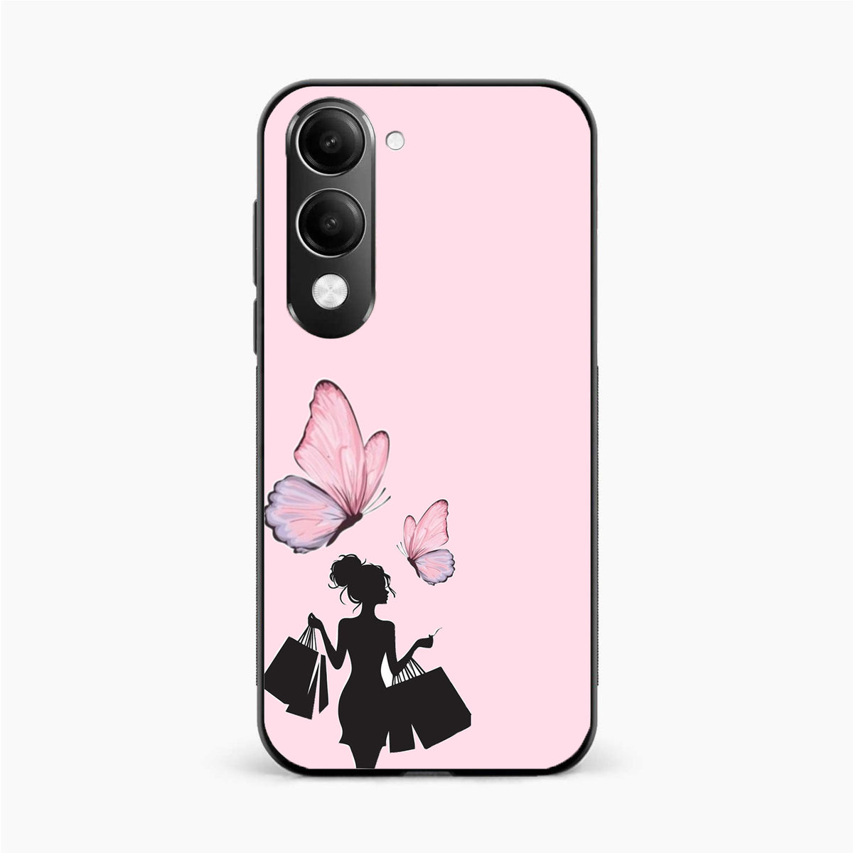 Butterfly Babe Aesthetic Vivo Y19 5G Back Cover