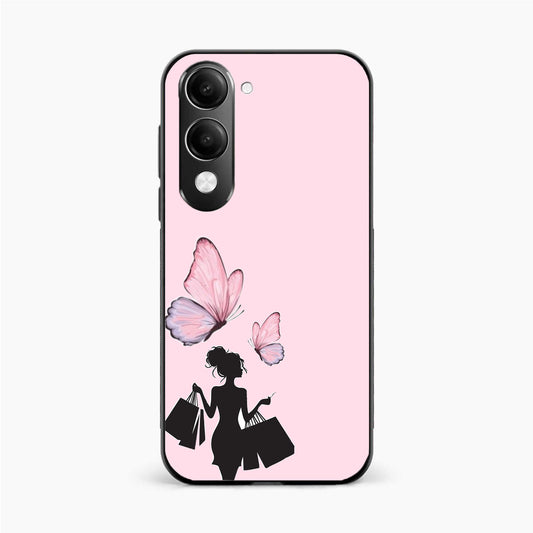 Butterfly Babe Aesthetic Vivo Y19 5G Back Cover