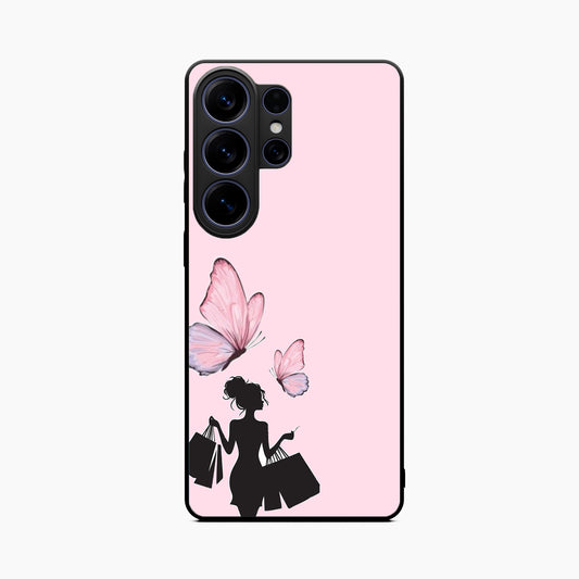 Butterfly Babe Aesthetic Samsung S26 Ultra Back Cover