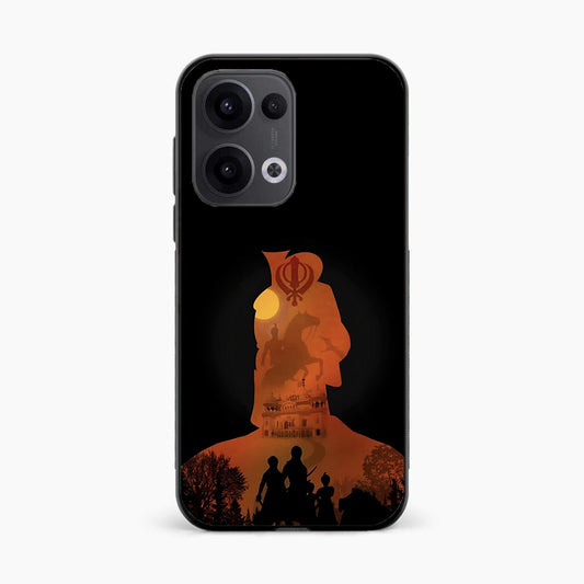 Khalsa Forever–Guru Gobind Singh Ji Oppo Reno 13 5G Back Cover