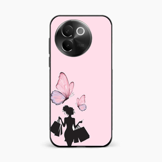 Butterfly Babe Aesthetic Vivo V30e 5g Back Cover