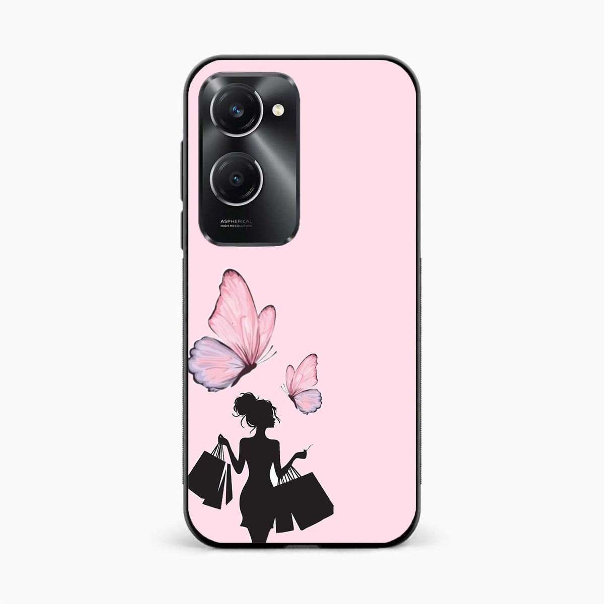 Butterfly Babe Aesthetic Vivo Y28s 5G Back Cover
