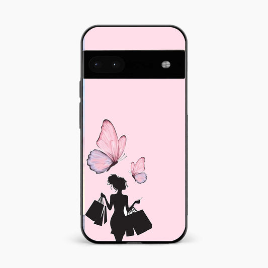 Butterfly Babe Aesthetic Google Pixel 8A Back Cover