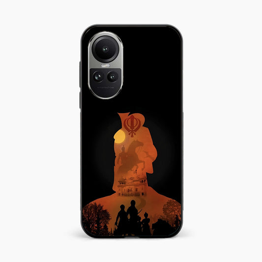 Khalsa Forever–Guru Gobind Singh Ji Oppo Reno 10 Back Cover