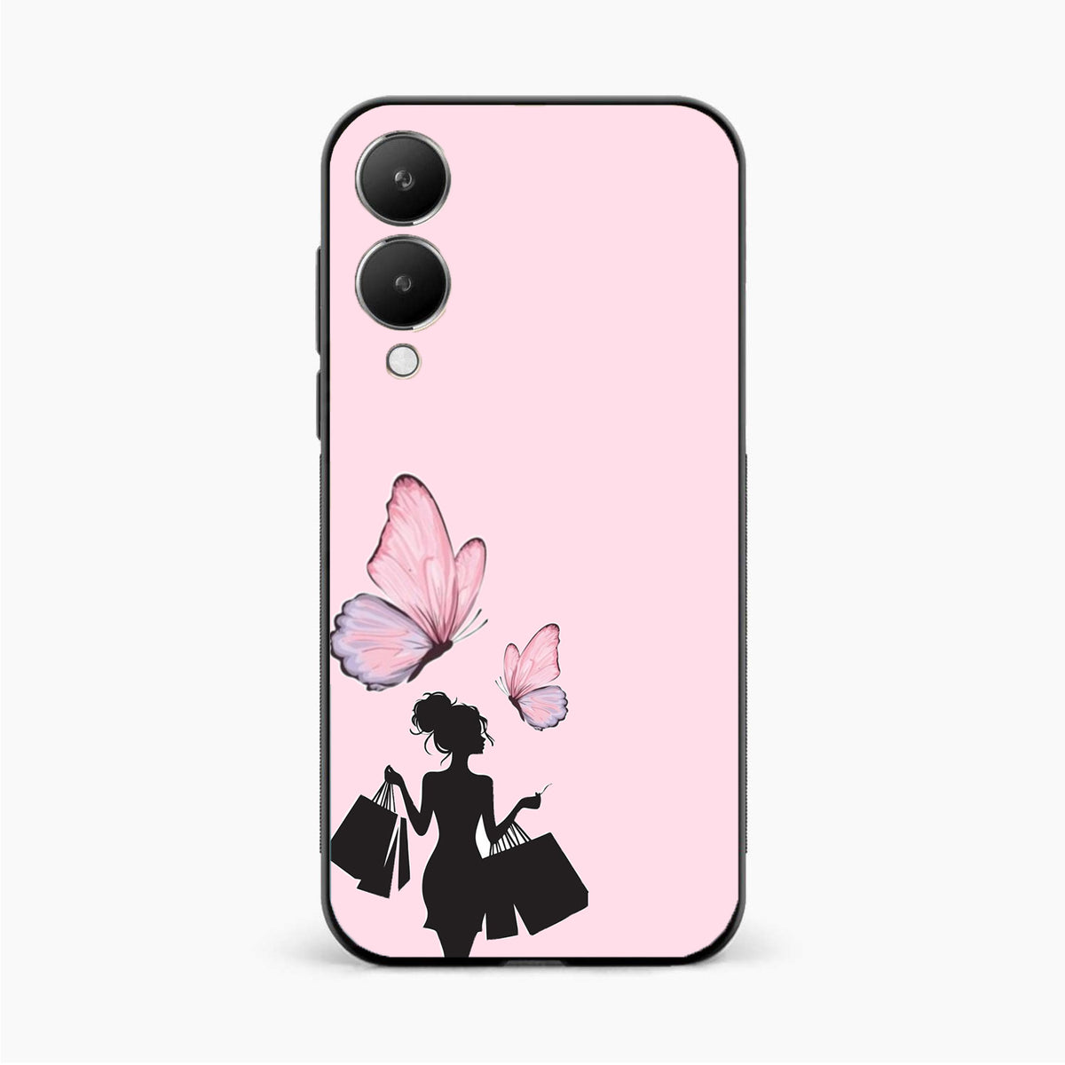 Butterfly Babe Aesthetic Vivo Y28 5G Back Cover