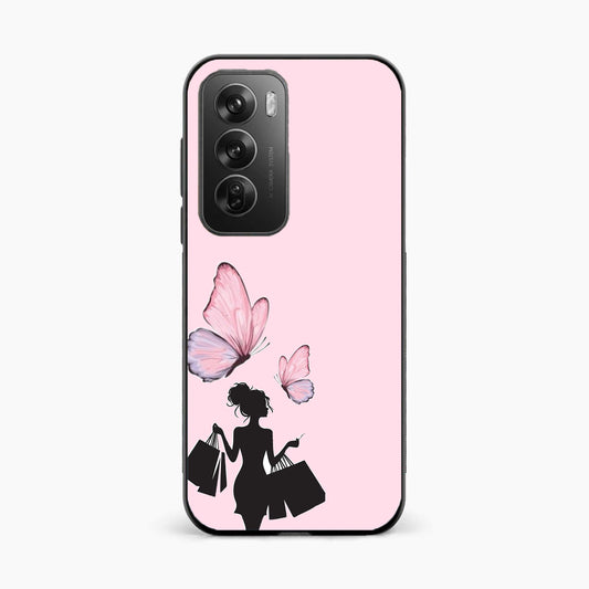 Butterfly Babe Aesthetic Oppo Reno 12 Pro 5G Back Cover