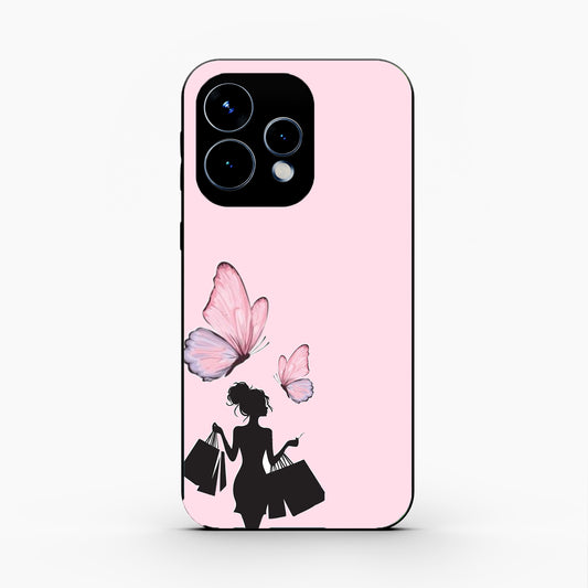 Butterfly Babe Aesthetic Oppo Reno 15 5G Back Cover