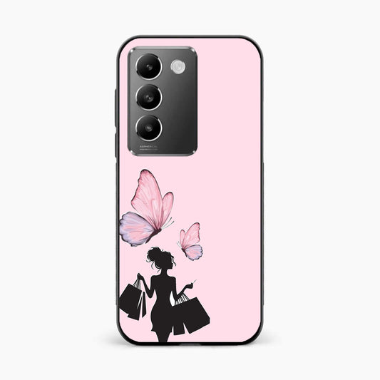 Butterfly Babe Aesthetic Vivo T3 5G Back Cover